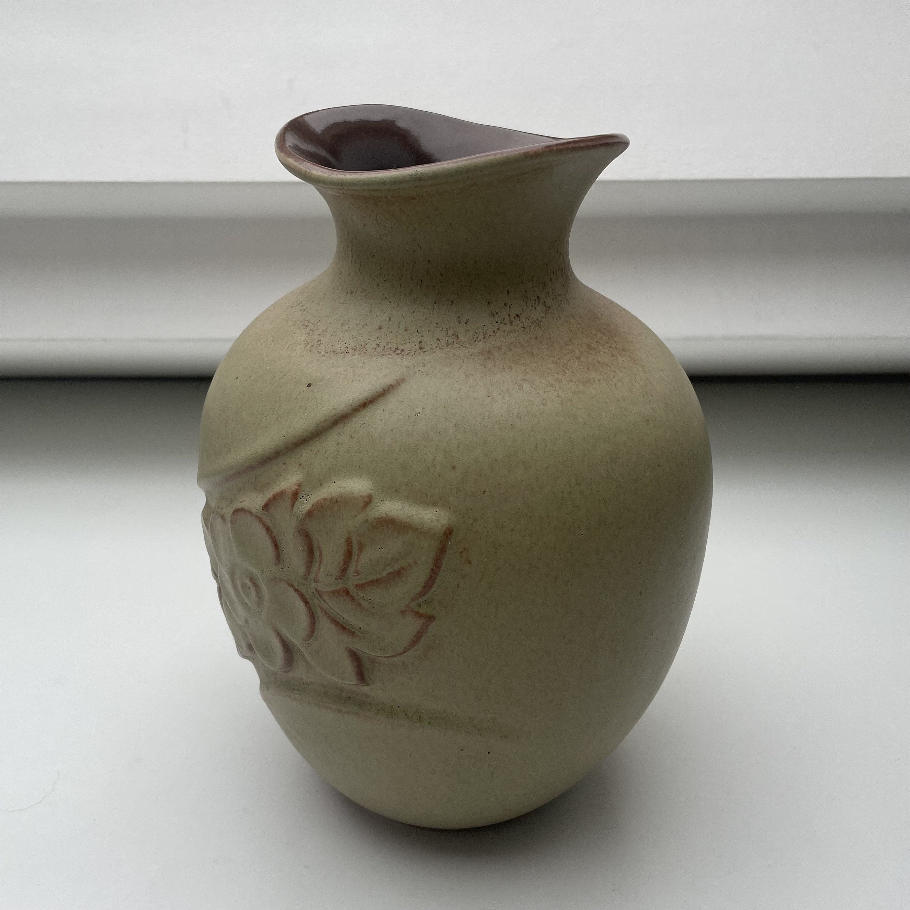 Bay Keramik 陶器の花瓶 - ヴィンテージ西ドイツのエレガンス - Etsy 日本