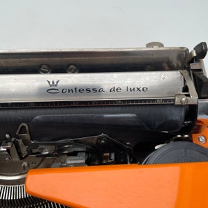 Vintage Adler Contessa de Luxe Typewriter image 4