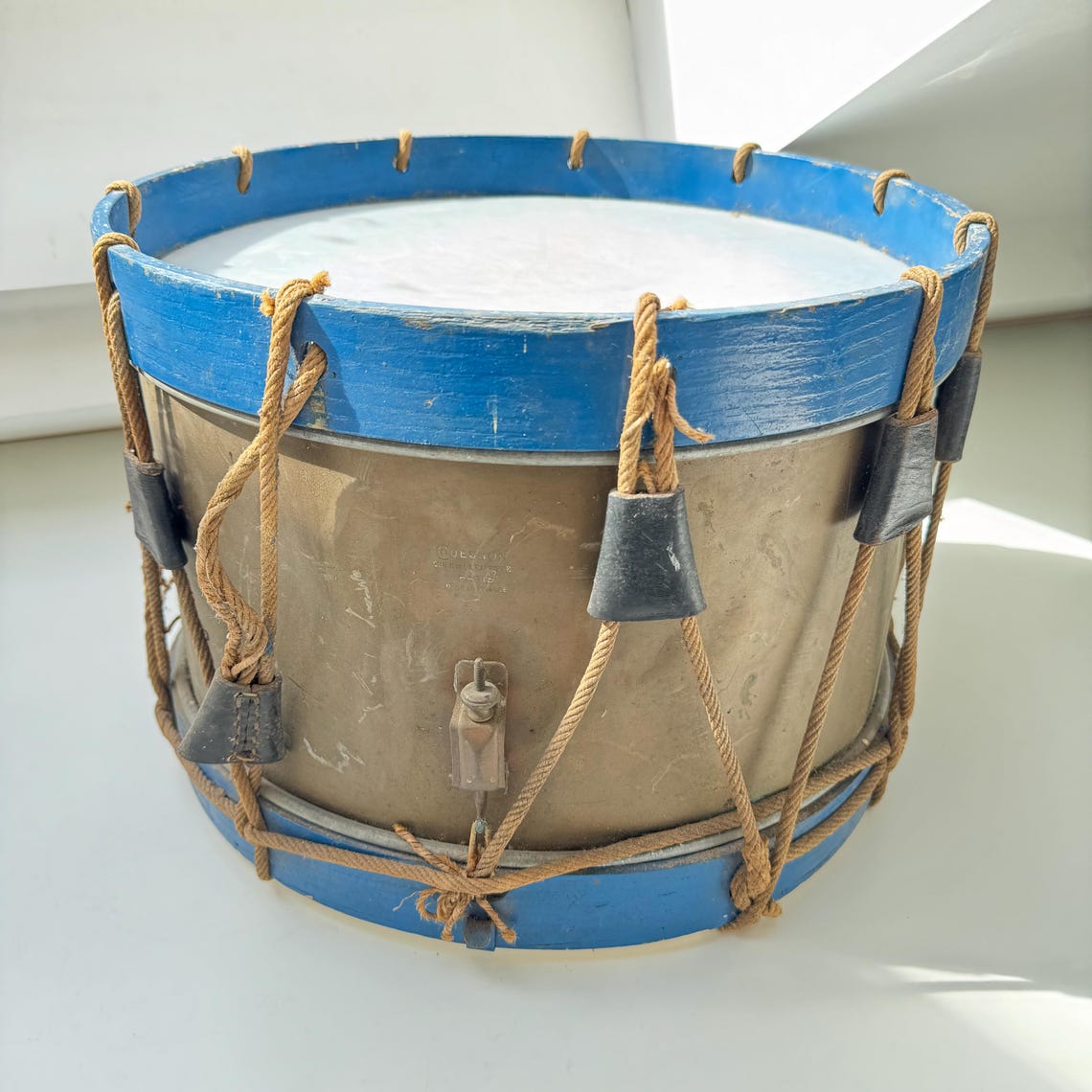 Vintage Copper Drum – Couesnon Paris, foto 4 di 5