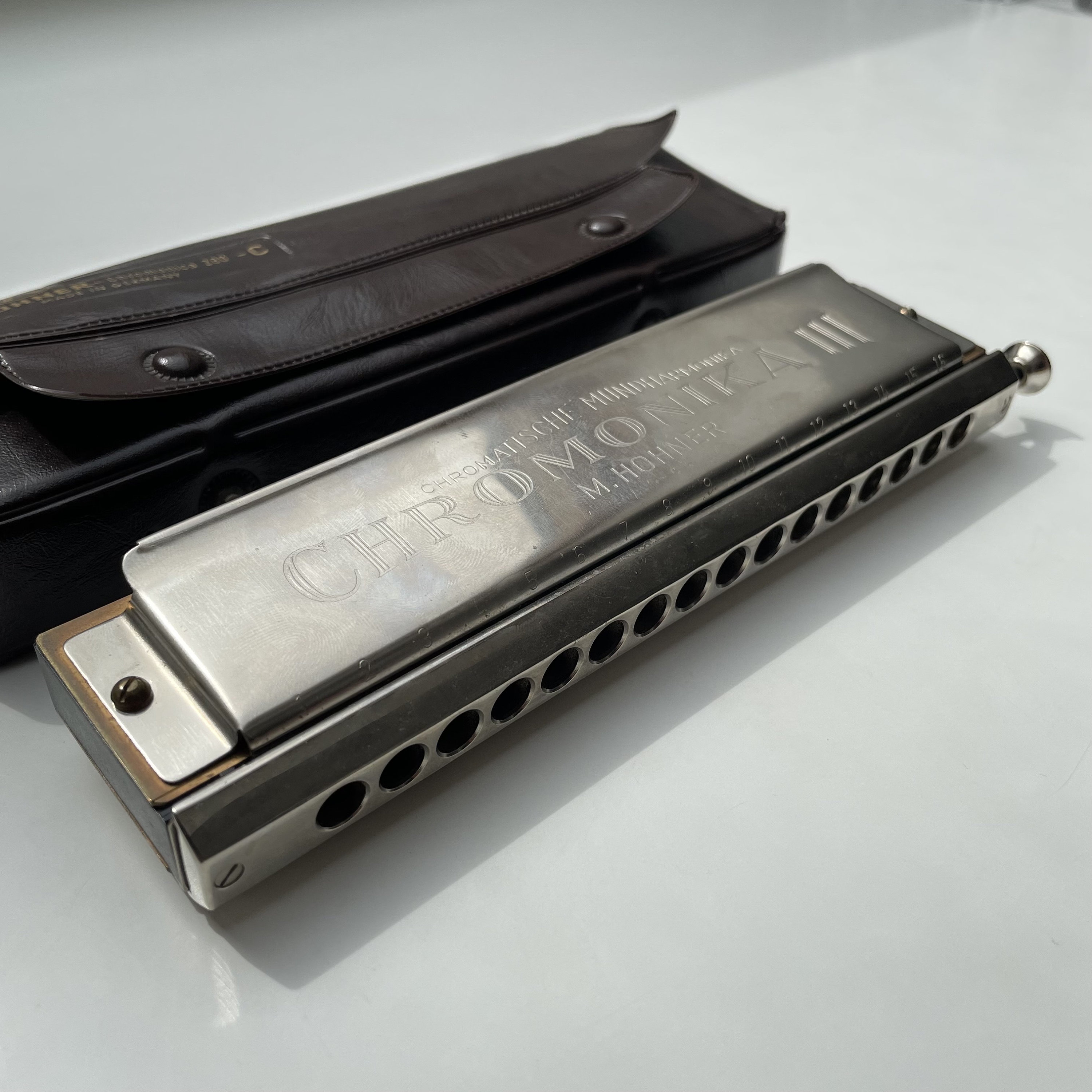 美品30s Hohner Chromonika Ⅲクロマチックハーモニカ Vintage Hohner Chromonica III Harmonica With Original Box - Etsy