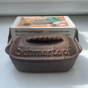 Vintage Ceramic Schmortopf Oven Dish - Topeko Keramic, Germany