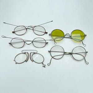 Vintage Round Eyeglasses – 1930s–1940s Era