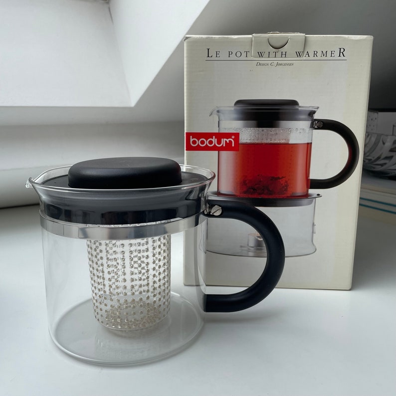 Bodum Teapot With Infuser and Teapot Warmer Etsy UK