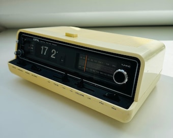 Vintage Digital Clock Radio by Copal, Korea (1970s) - Model RD-700
