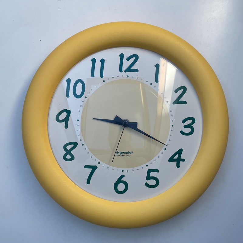 Memphis Design Clock - Etsy UK