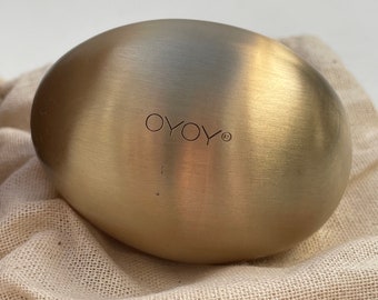 OYOY Brass Decorative Egg - Danish Design