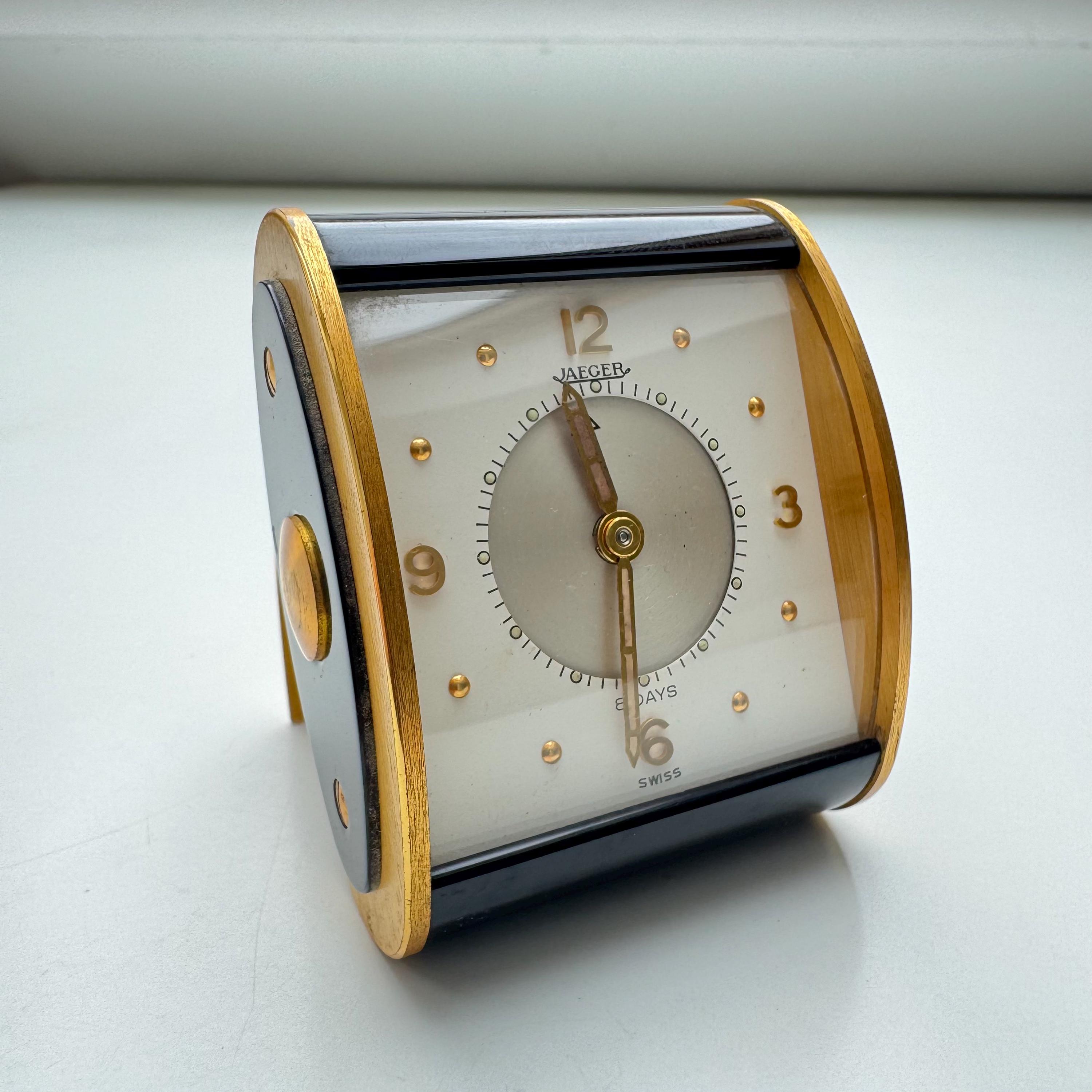JAEGER ゴールド　置き時計 Jaeger Lecoultre Clocks - Etsy