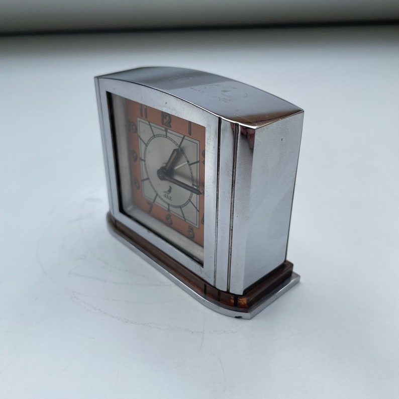 Art Deco Jaz Alarm Clock Etsy