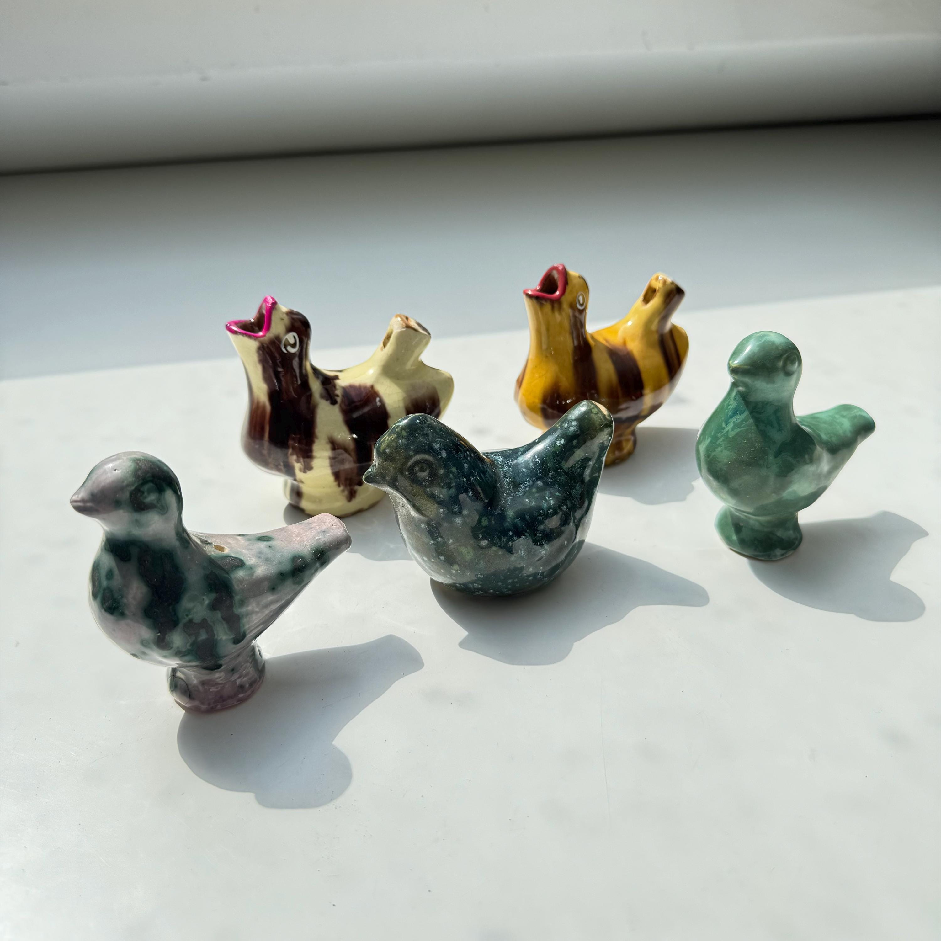 ヴィンテージセラミックペックヴィルヒェン鳥笛 – ルクセンブルク製