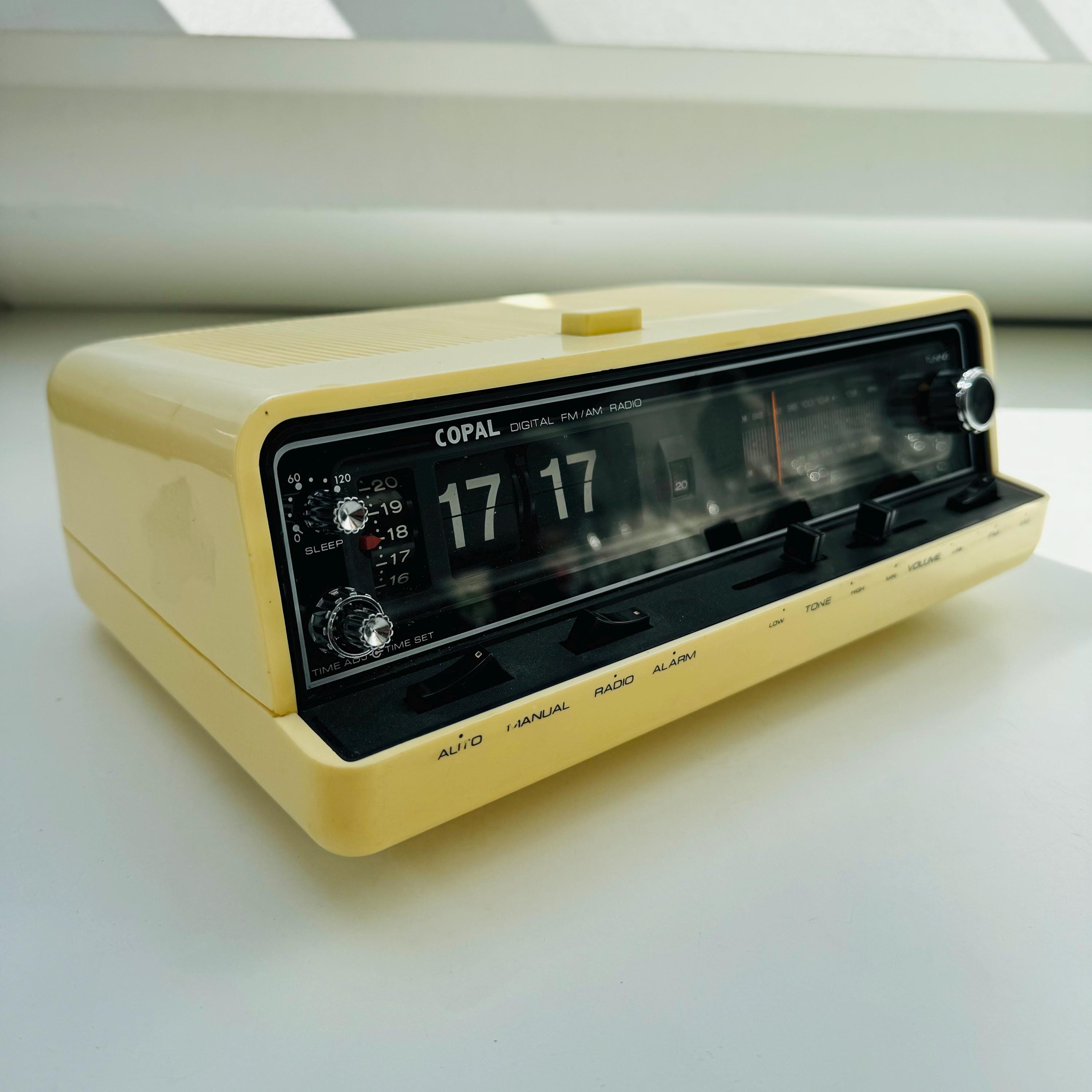 Vintage Digital Clock Radio by Copal, Korea (1970s) - Model RD-700