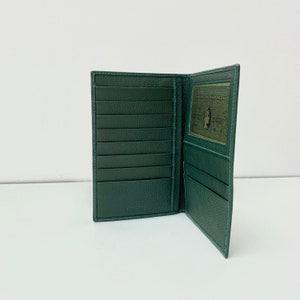 Cartera de piel Minh Ahn para tarjetas