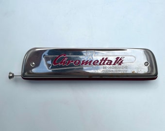 Vintage Hohner Chrometta 14 Harmonica - Made in Germany - Etsy