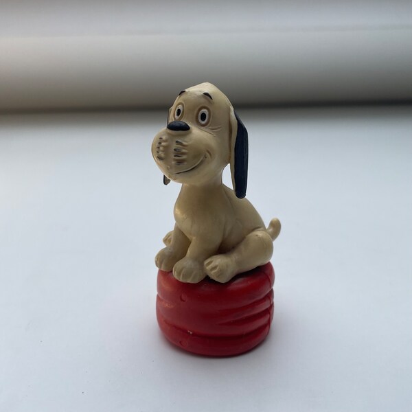 Loriot Rubber Dog Figurine