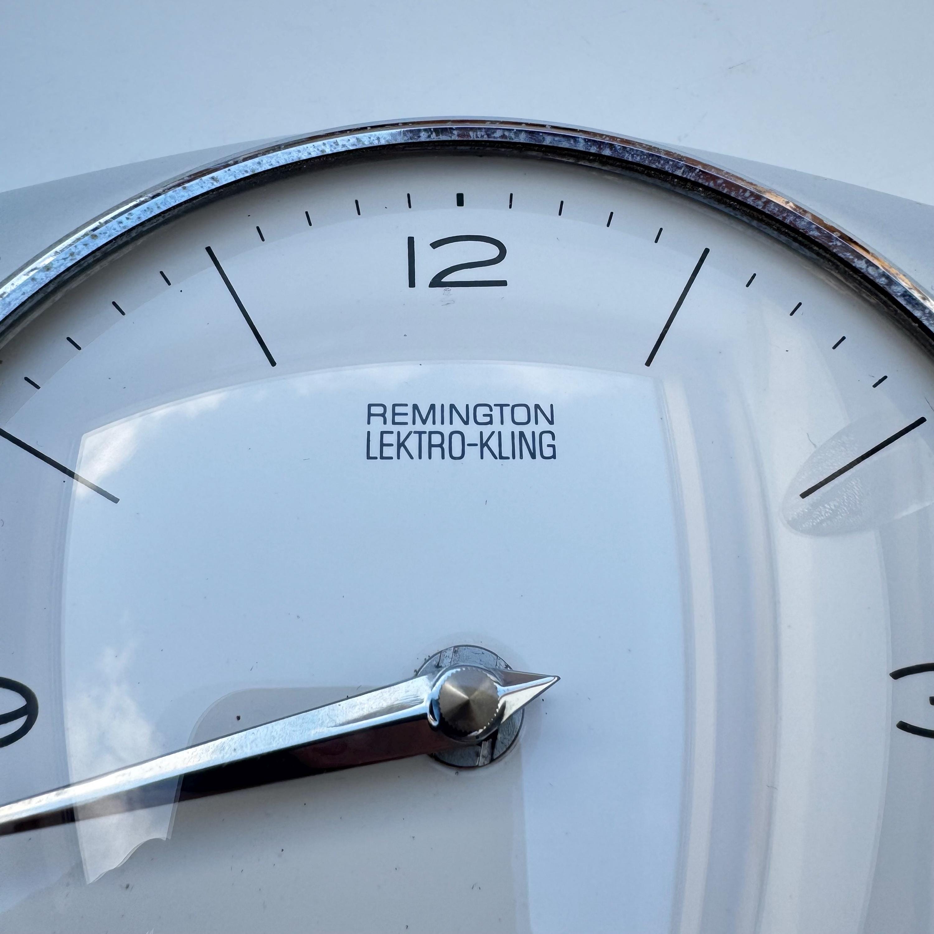 Vintage REMINGTON Kitchen Clock – LEKTRO-KLING (1960s) - Etsy