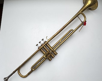 Vintage Kuhnl & Hoyer Brass Trumpet – 1960s/70s, 3 Valves, Germany