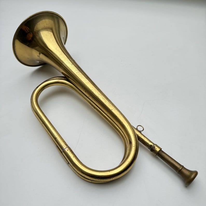 Vintage Military Bugle by Parrot - Etsy