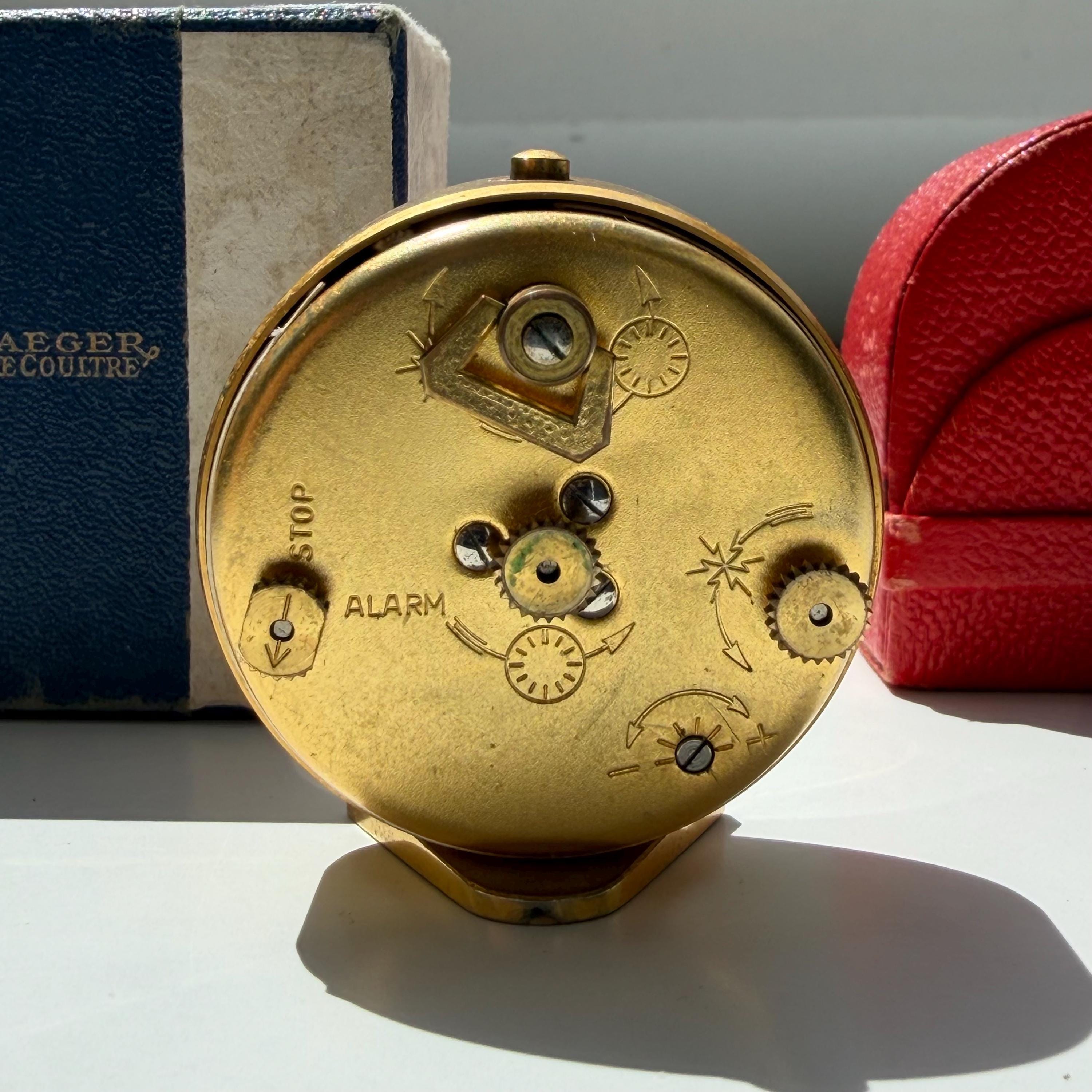 Vintage Jaeger-lecoultre Recital Travel Alarm Clock - 8-day