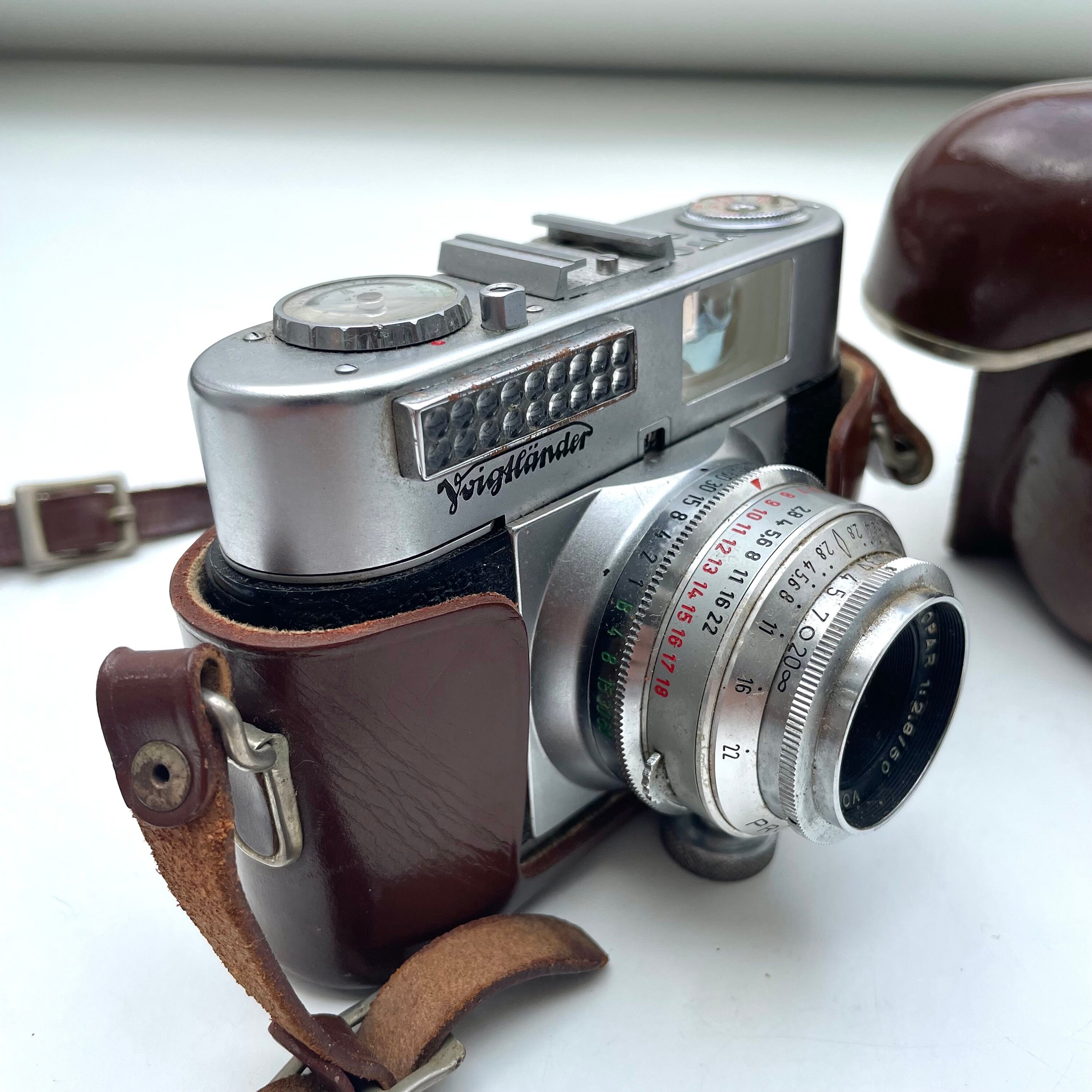 Vintage Voigtlander Camera - Color-skopar Lens - Etsy