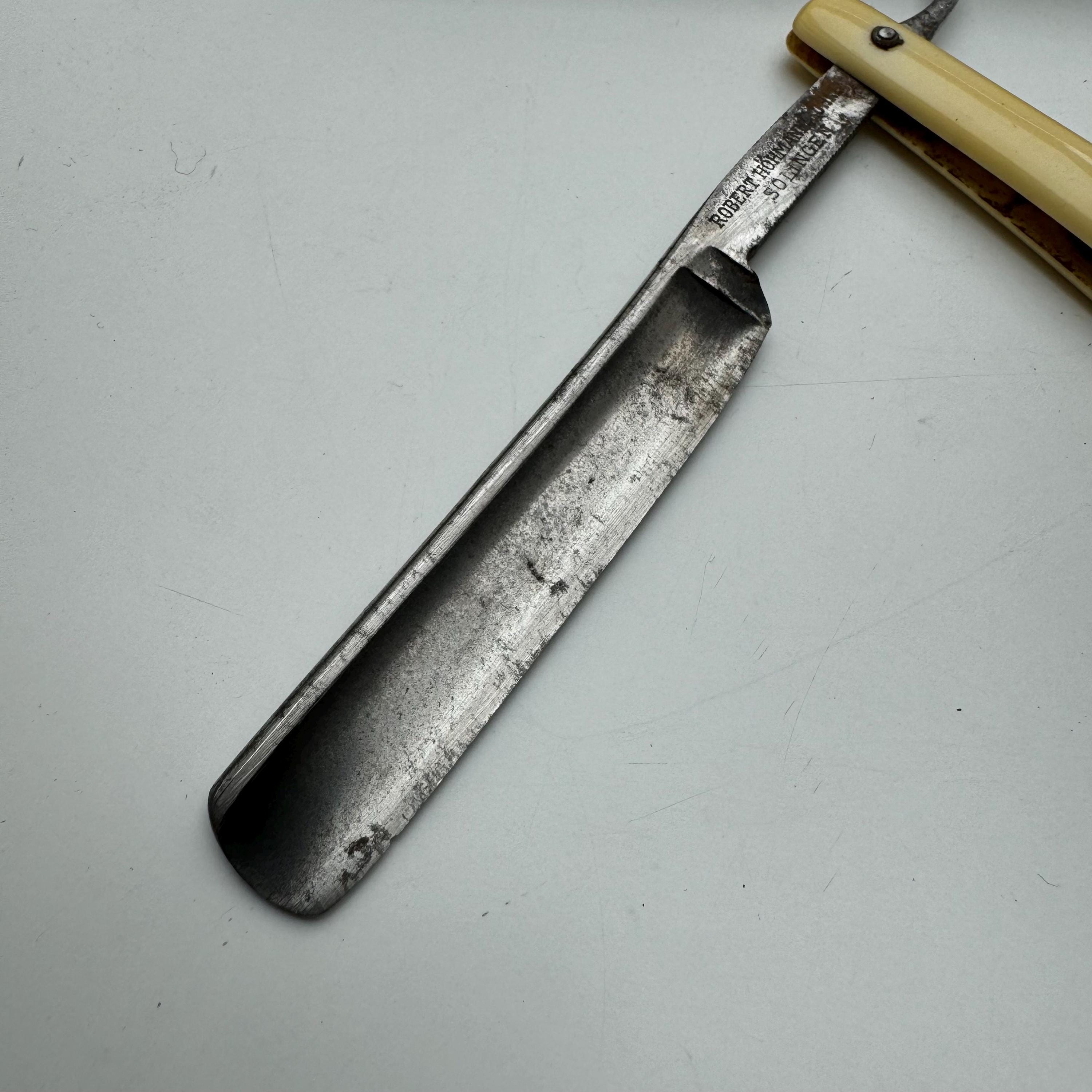 Vintage Straight Razor by Robert Hohmann Söhne for Solingen - Etsy