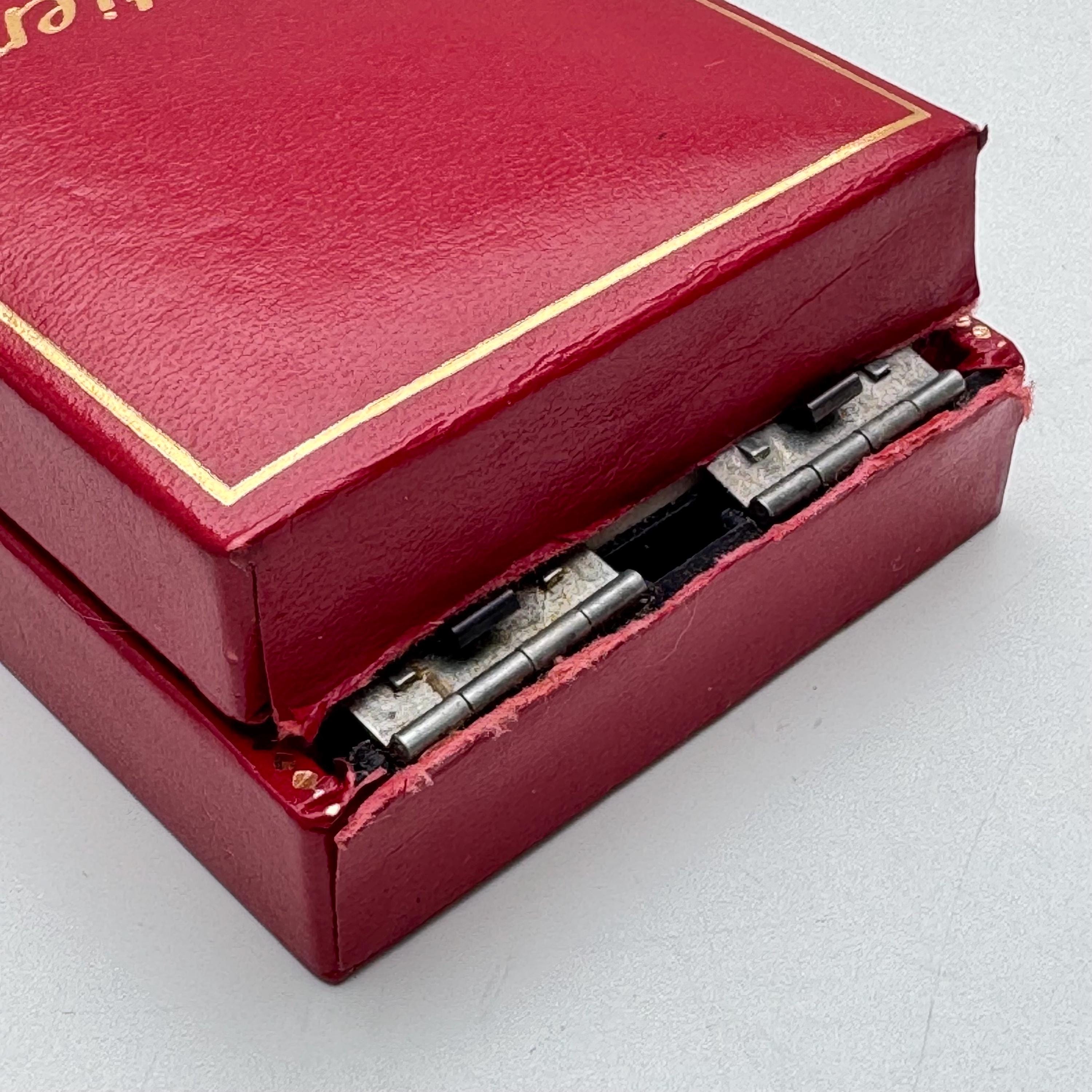 Cartier 赤 レザー ボックスセット　他 Cartier ジュエリーボックス 赤 - メルカリ