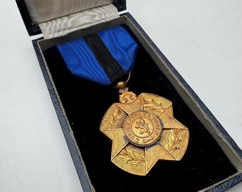 Gold Belgique Medal - L'Union fait la Force