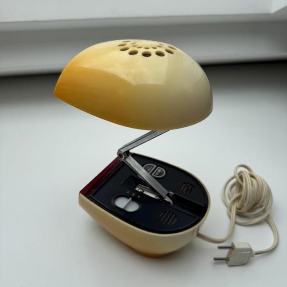 80s ヴィンテージ Z クロックラジオ デスクライト ポストモダン Vintage 1970s Zeitlicht Folding Desk Lamp With Clock – Retro