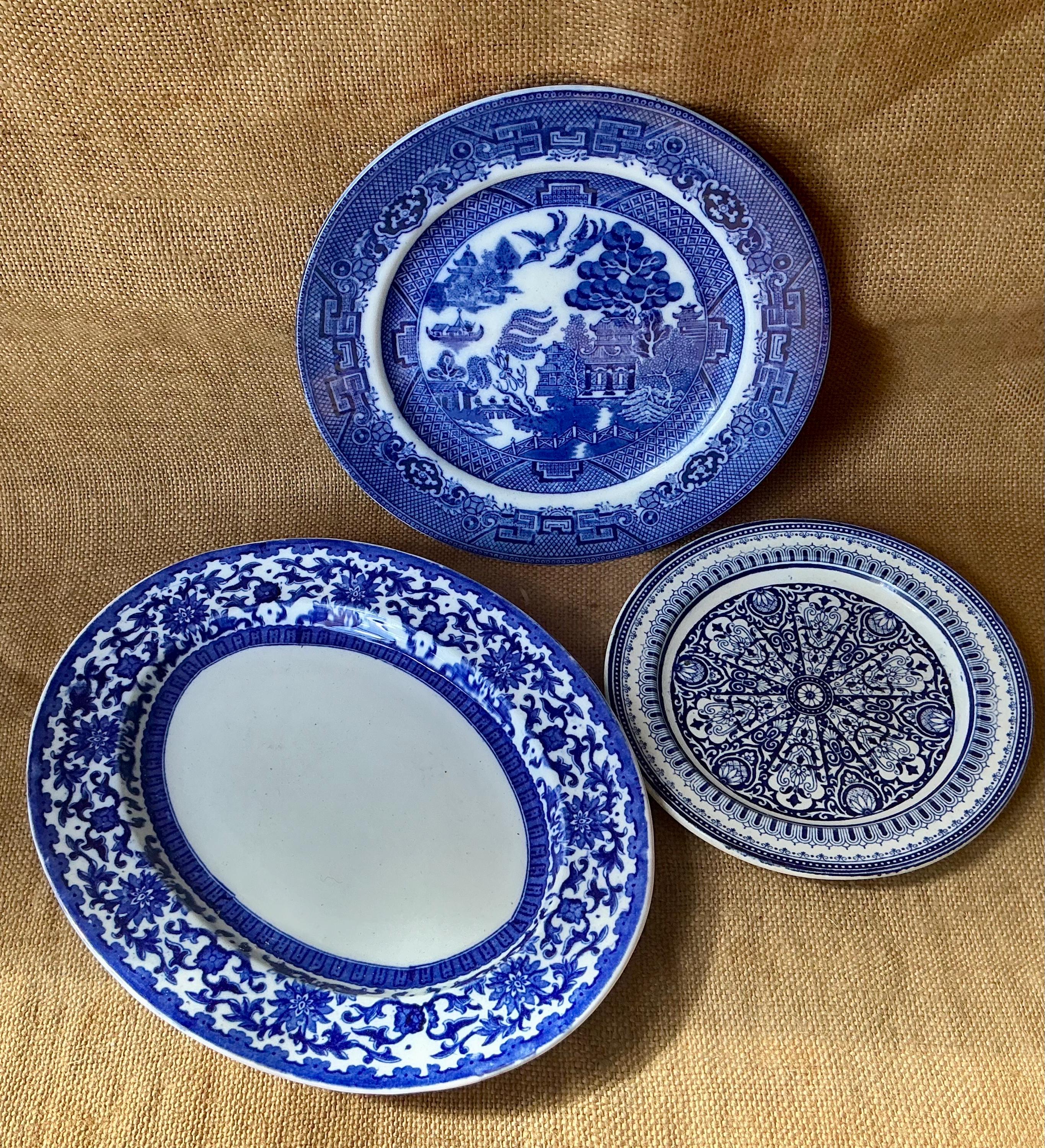 Antique Coalport Platter - Etsy