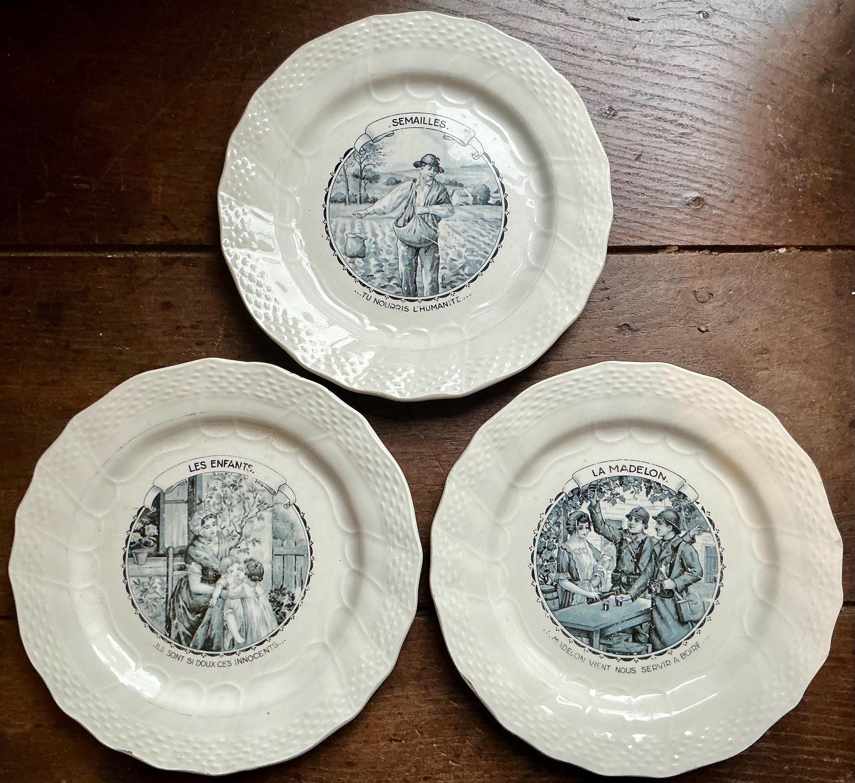 Moulin Des Loups Plates - Etsy