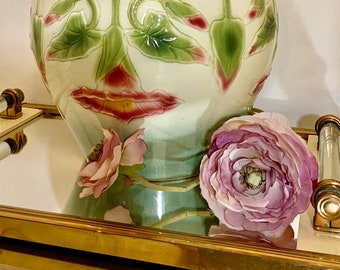 Beau cache pot Art Nouveau