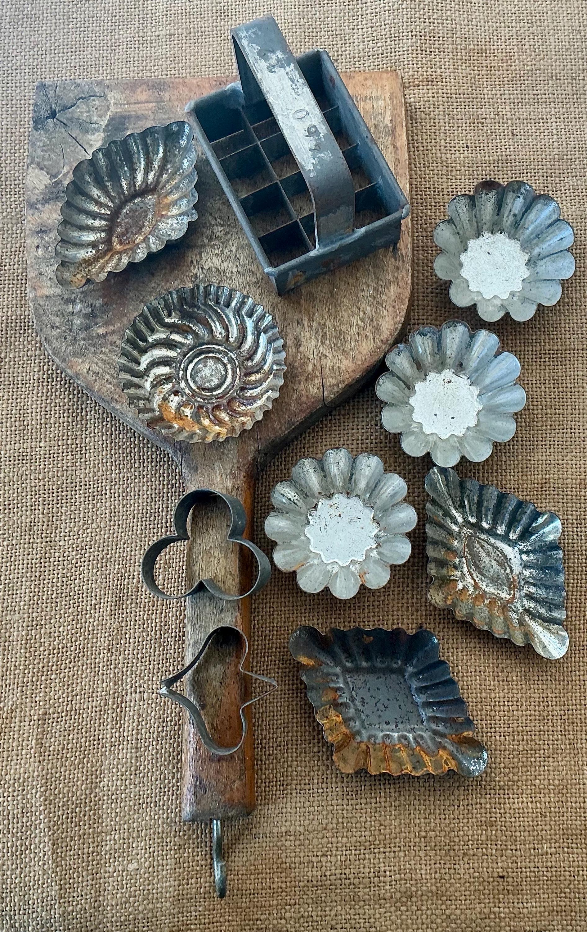 Antique vintage biscuit molds - Etsy 日本