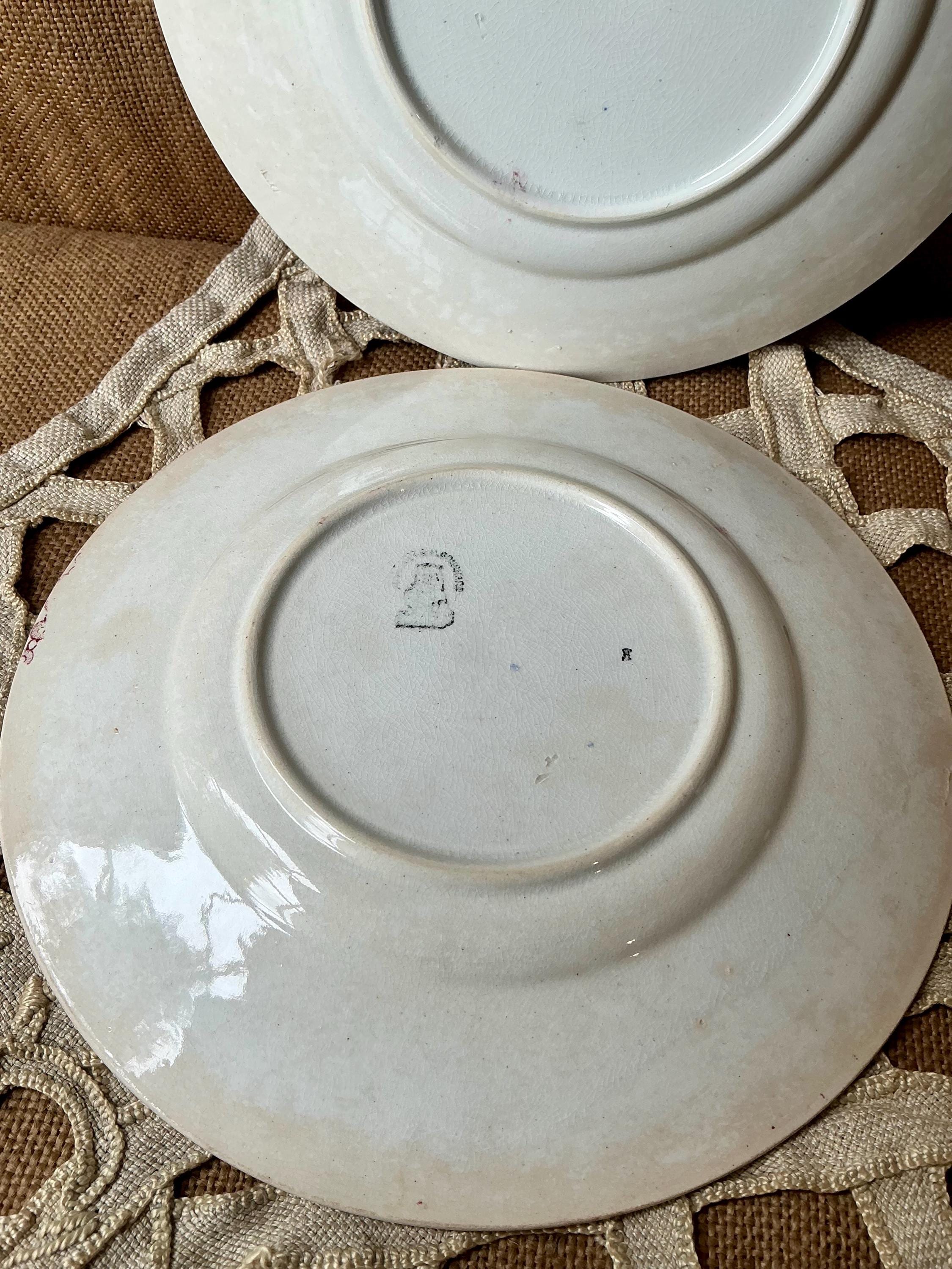 Faience Plate - Etsy Canada