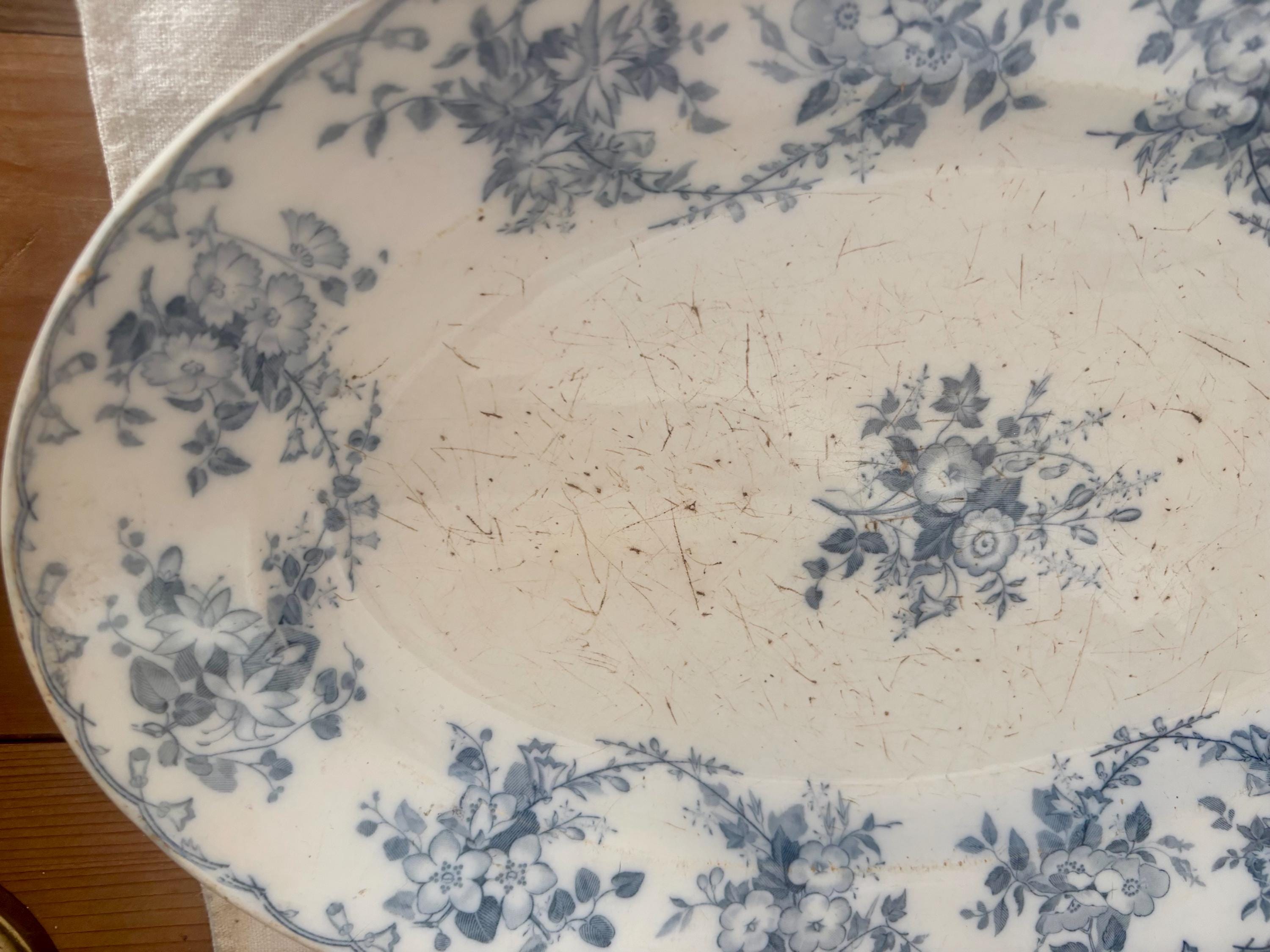 フランスアンティークSarreguemines窯 BERTHAシリーズ　2 フランスアンティークSarreguemines窯 BERTHAシリーズ 2 フランス