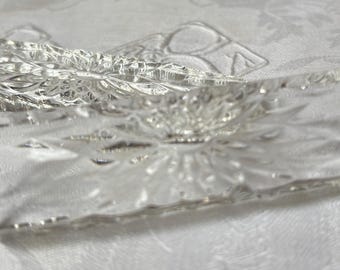 Cut Crystal Knife Rests, Pair