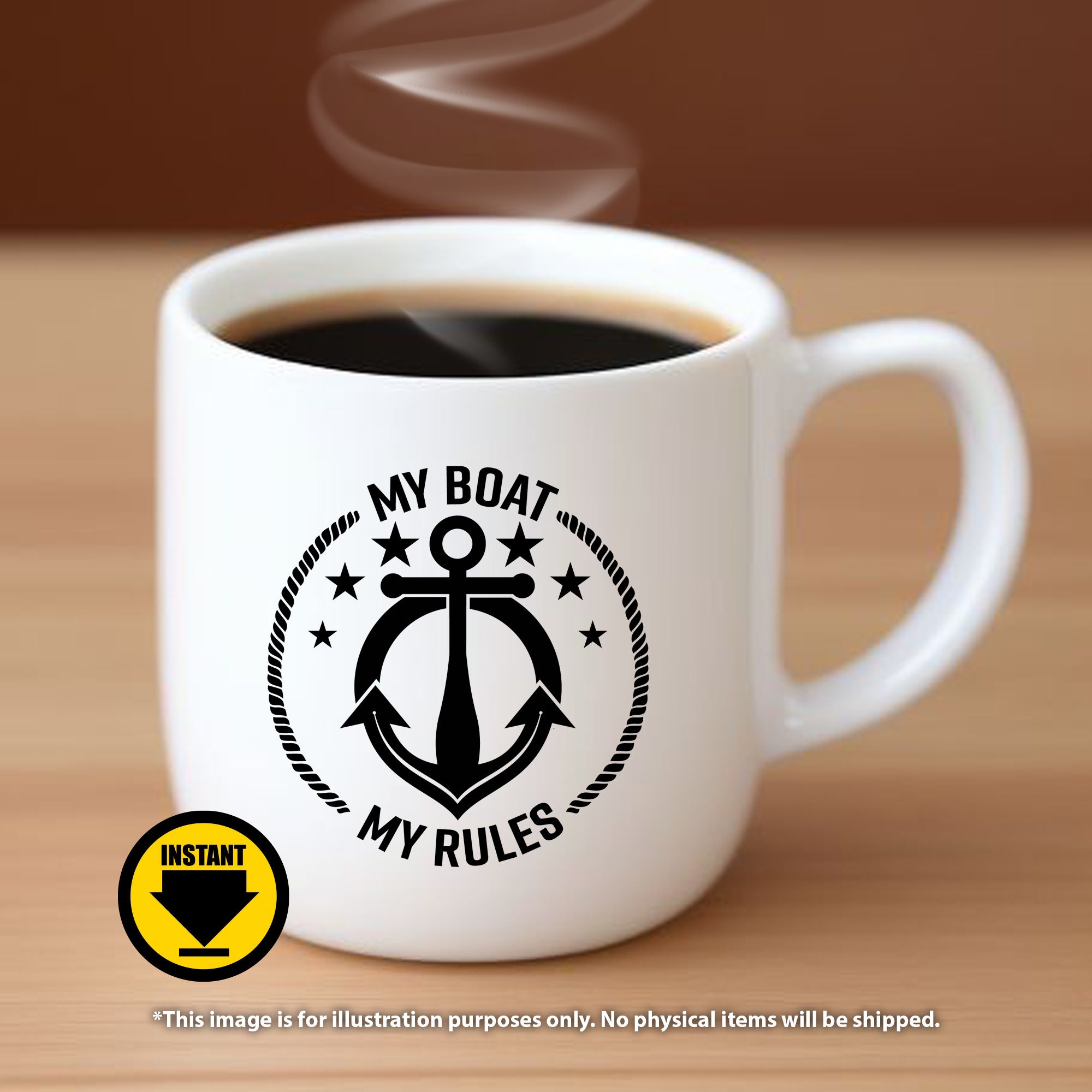 2 Pairs My Boat My Rules Socks - Funny Boating Gift For Sailors & Boat Captains