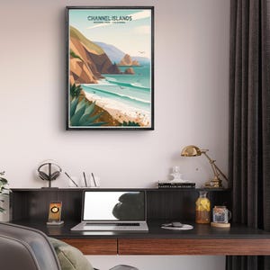 チャンネル諸島国立公園ポスター：ヴィンテージ・カリフォルニア沿岸アート 画像 4