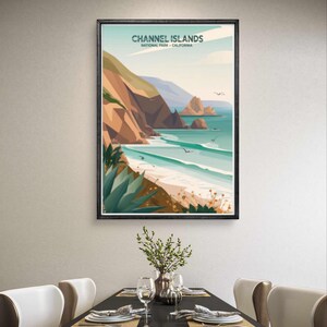 チャンネル諸島国立公園ポスター：ヴィンテージ・カリフォルニア沿岸アート 画像 8