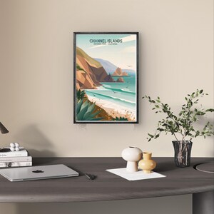 チャンネル諸島国立公園ポスター：ヴィンテージ・カリフォルニア沿岸アート 画像 9