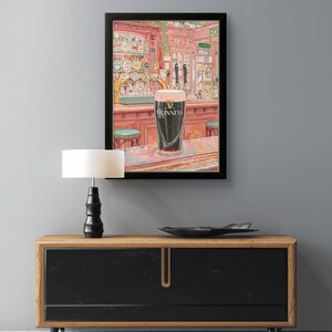 Irish Pub Guinness Poster - Klassisches Pint Wandkunst Dekor Bild 18