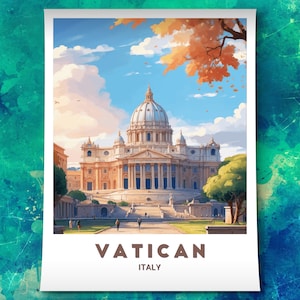 St. Peter&#39;s Basilica Poster: Vatican City Art Print