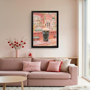 Irish Pub Guinness Poster - Klassisches Pint Wandkunst Dekor Bild 17