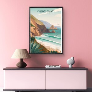 チャンネル諸島国立公園ポスター：ヴィンテージ・カリフォルニア沿岸アート 画像 5