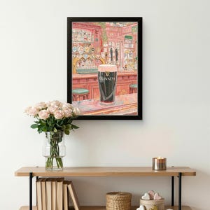 Irish Pub Guinness Poster - Klassisches Pint Wandkunst Dekor Bild 7
