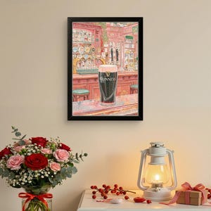 Irish Pub Guinness Poster - Klassisches Pint Wandkunst Dekor Bild 4