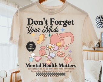 Mental Health Matters PNG, Mental Health Clipart, Positive Quote Design, Mental Health Anxiety PNG, Positive Affirmation Digital Download