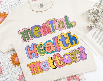 Mental Health Matters PNG, Mental Health Clipart, Positive Quote Ransom Note Design, Mental Health Anxiety PNG, Positive Affirmation