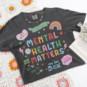 Mental Health Matters PNG, Mental Health Clipart, Positive Quote Design, Mental Health Anxiety PNG, Positive Affirmation Digital Download