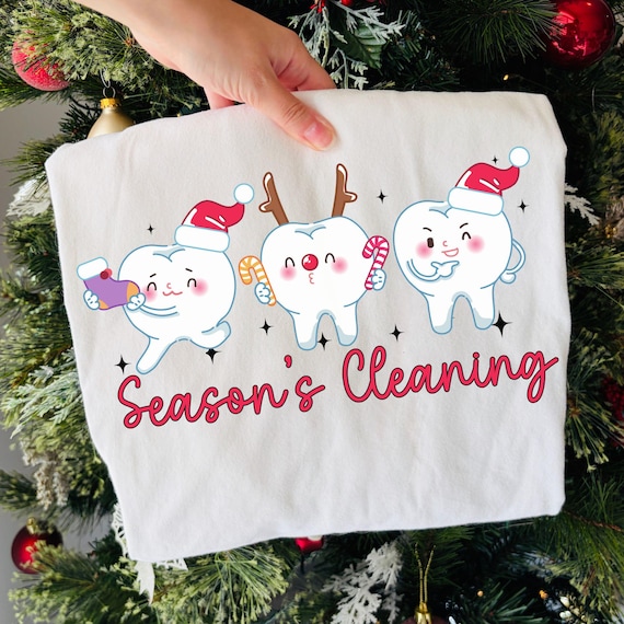 Dental Christmas PNG, Dentist Holiday Digital Download, Trendy Christmas Design Clipart