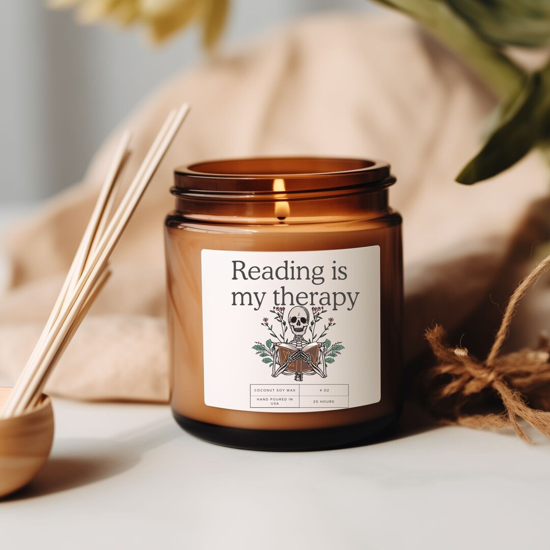 Bookish Candles, Library Candles, Literary Candles, Book Lover Gift