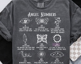 Angel Numbers PNG, Spiritual Design Sublimation, Trendy Design PNG,  Digital Download PNG, Celestial svgs, Angel Number Instant Download