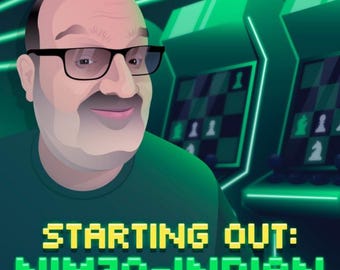 Börja: Nimzo-indiskt försvar PGN och videokurs | Komplett svart repertoar vs 1.d4 | Positionsstrategi och bondestrukturer